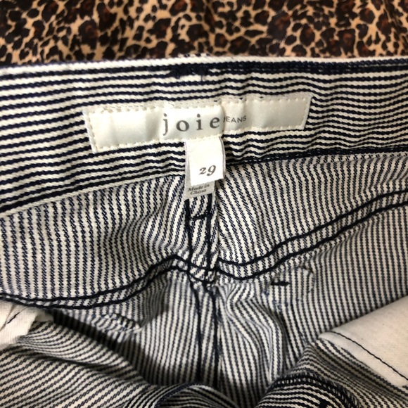 Joie Aerindis Cadet Stripe Print Jeans - Picture 3 of 14